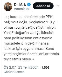 Merkez Bankası kararı sonrası ekonomistler ne diyor? İyi para politikası sıkıcı olandır 6